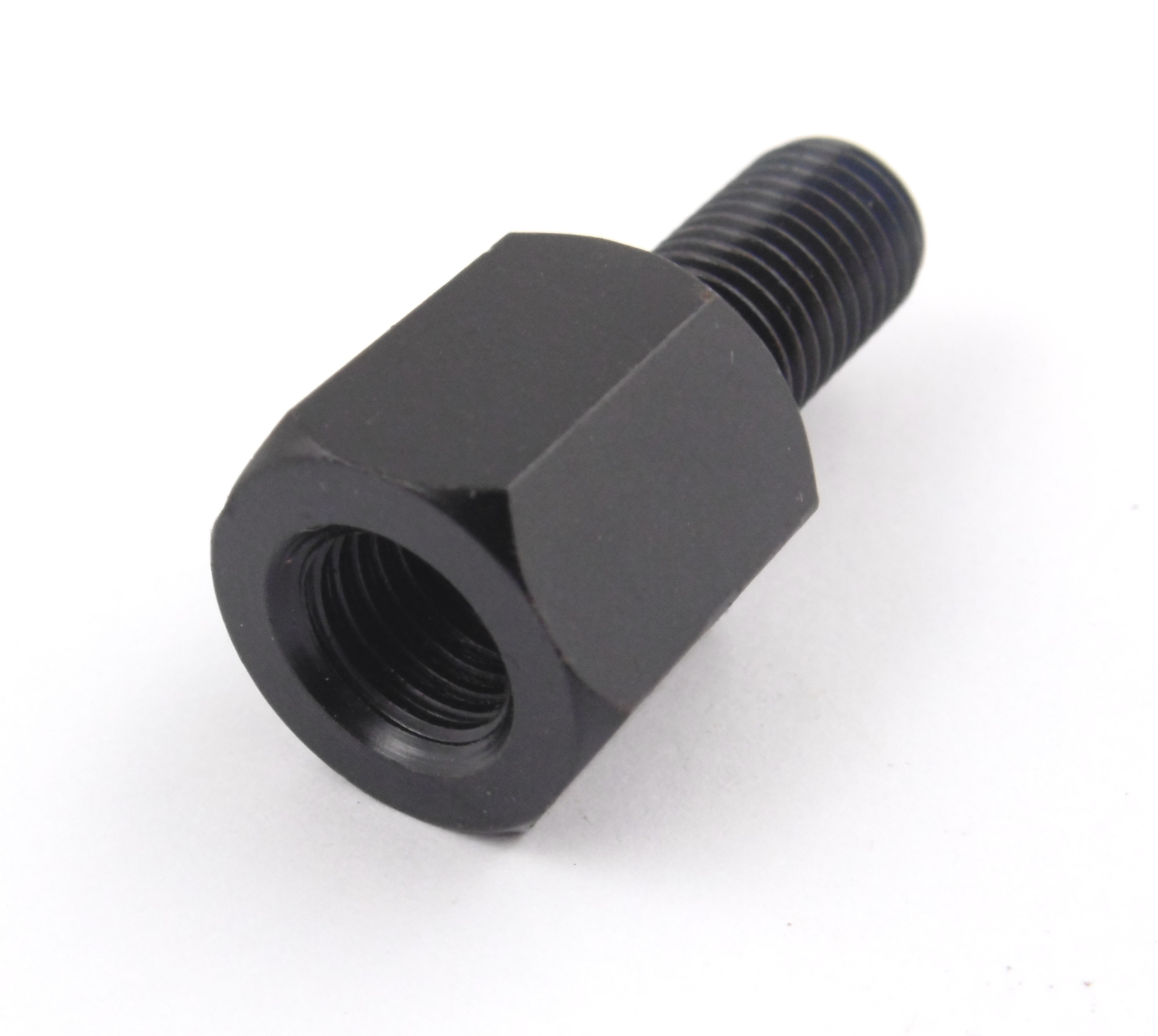 adapter lusterka 10-10mm P/P czarny