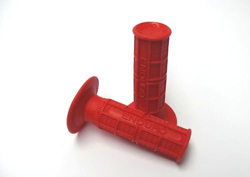 manetka enduro czerwona z napisem 'ENDURO" długość 110 mm