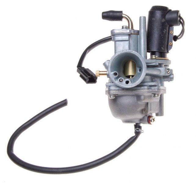  Carburateur de rechange 12 mm compatible avec compatible avec  Keeway Easy 50 2009-, Matrix 50 SP 2009- (V4), Focus 50, F-Act 50 2009-, RY6  50-2008 (2 temps)